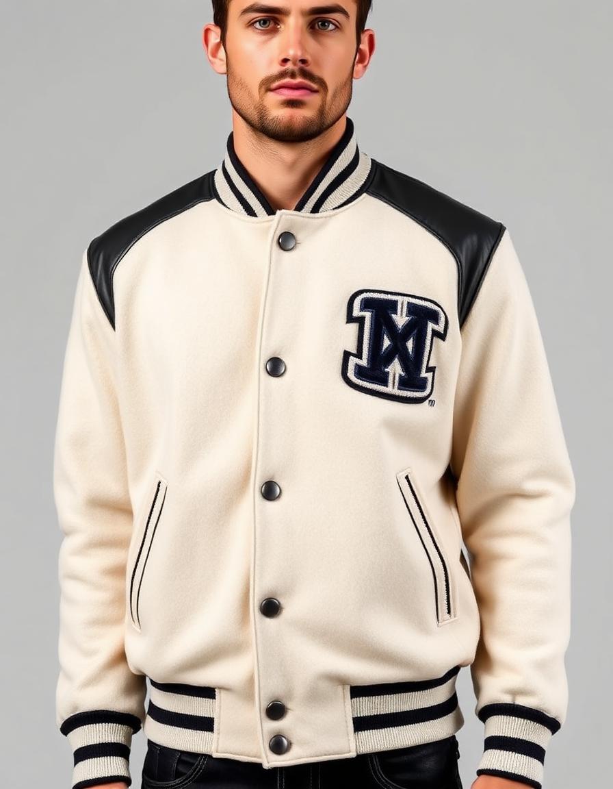 Varsity Football Jacket — Frente