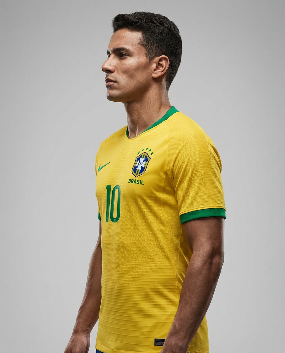 Camisa Brasil 2026 — Lateral